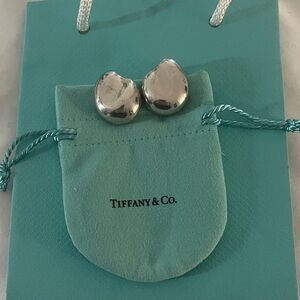 Tiffany & Co. Elsa Peretti Large Bean Clip On Earrings